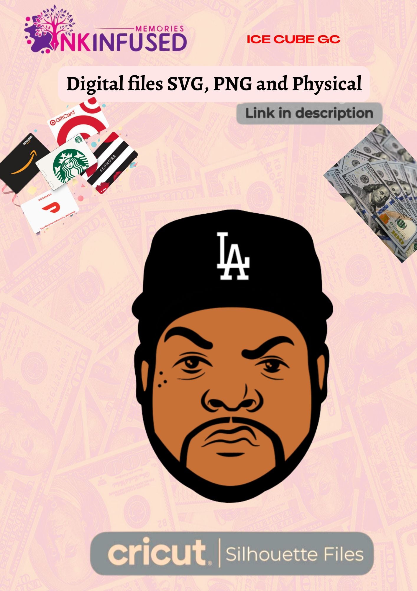 ICE CUBE GIFTCARD HOLDER