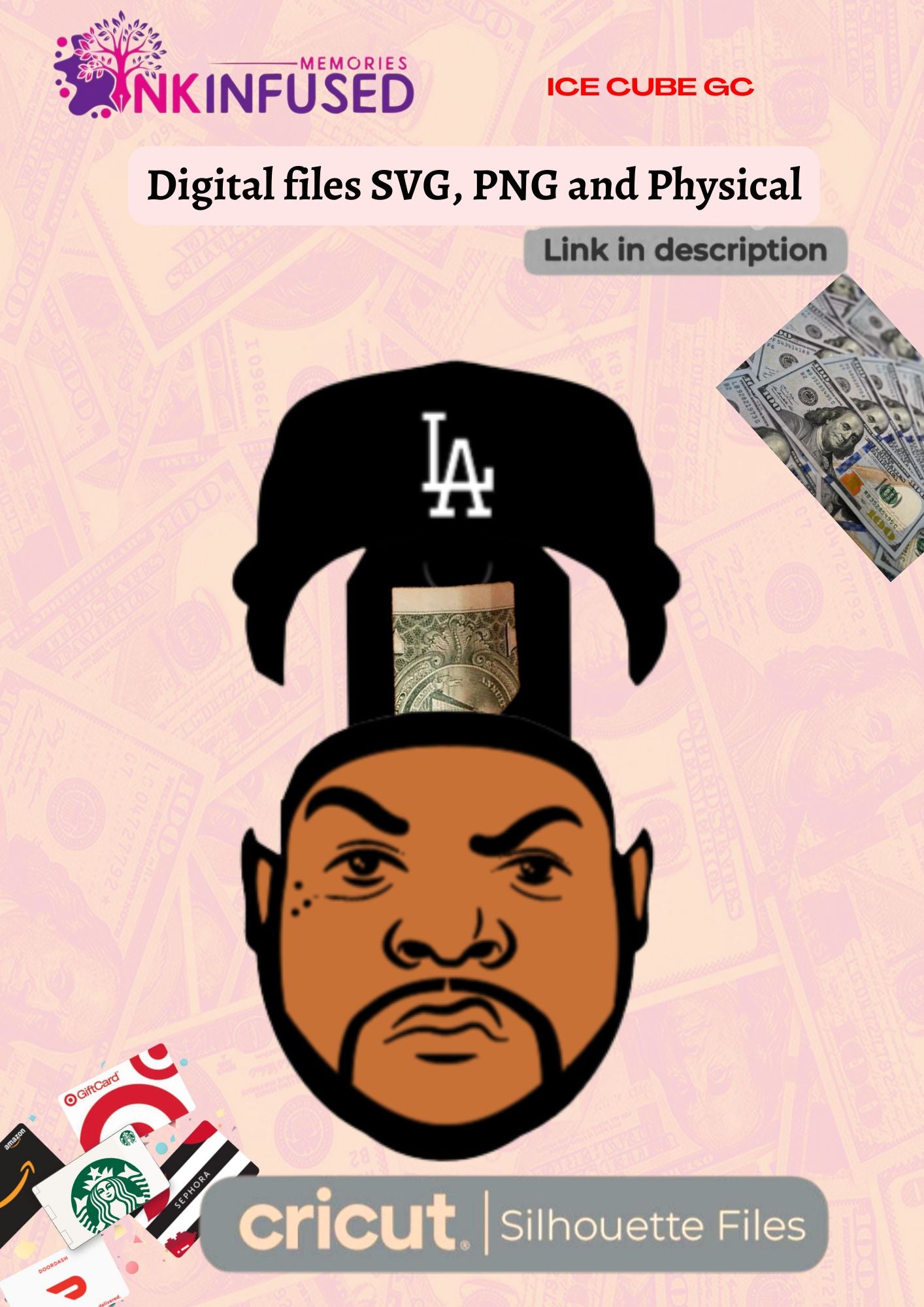 ICE CUBE GIFTCARD HOLDER