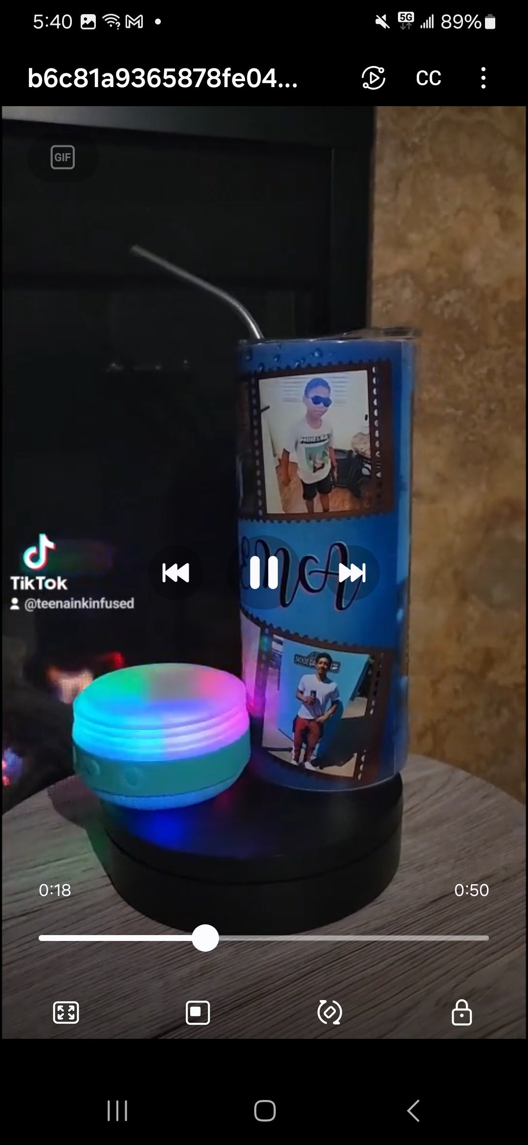 Bluetooth Tumbler