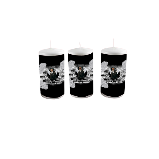 CUSTUMIZED WAX CANDLE
